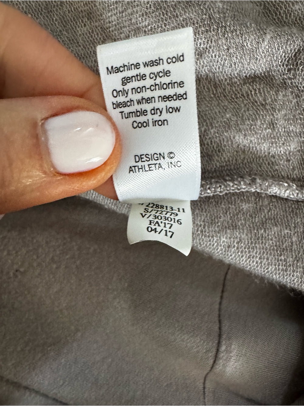 Athleta Gray Draped Open-Front Cardigan - Picture 5 of 11